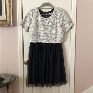 Anthropologie Weston Lace Tutu Tulle Dress